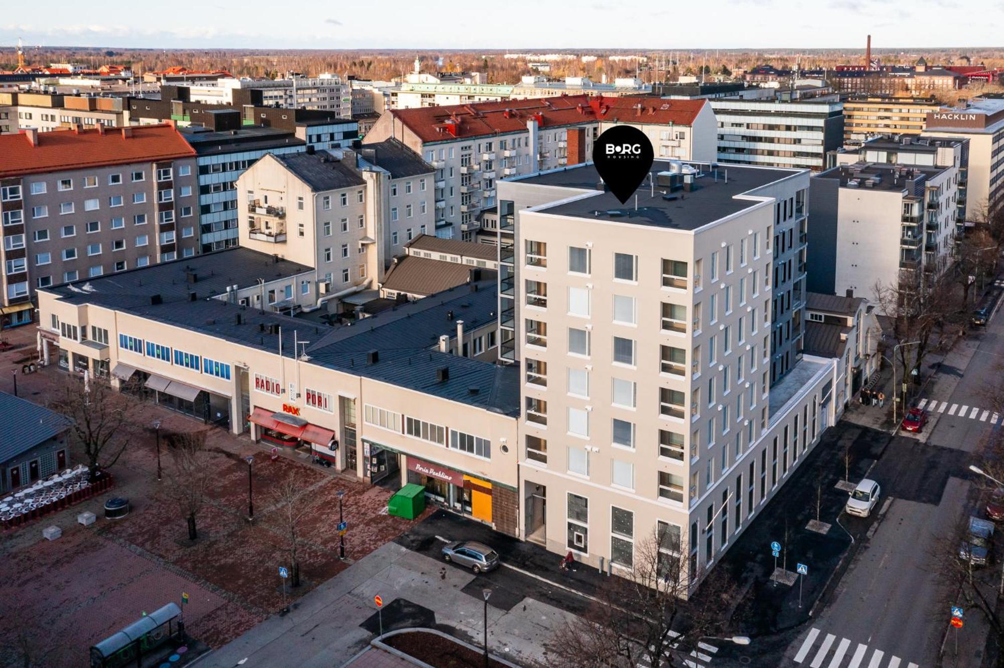Borg Loft City Central Pori Buitenkant foto